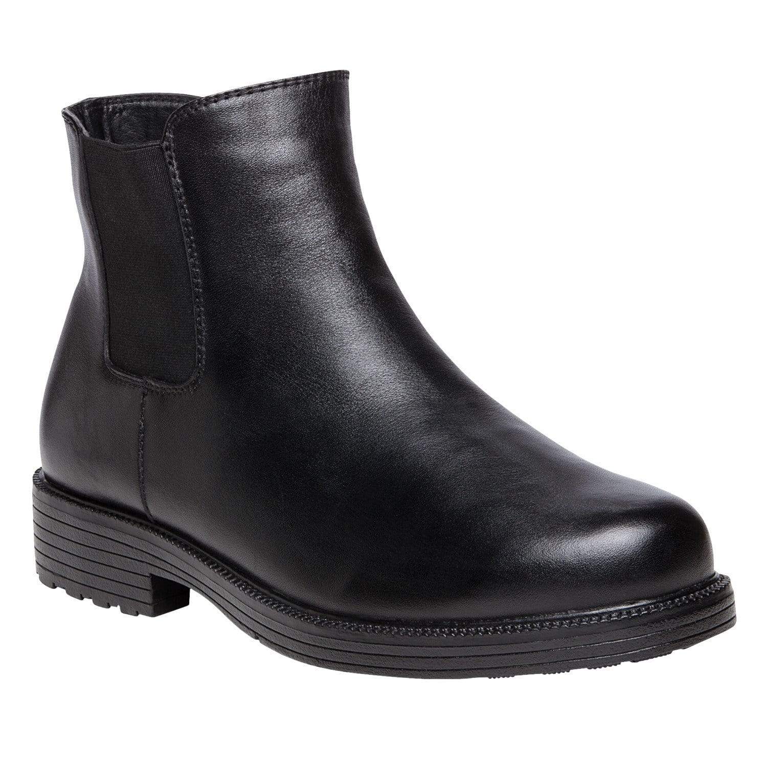 Propet Men's Truman Dress Boots- Black - Image 2