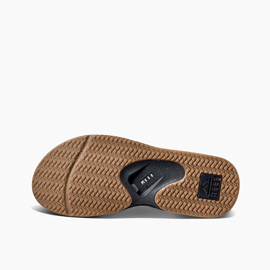Reef Men's Fanning Baja Sandals- Black/ Silver - Image 4