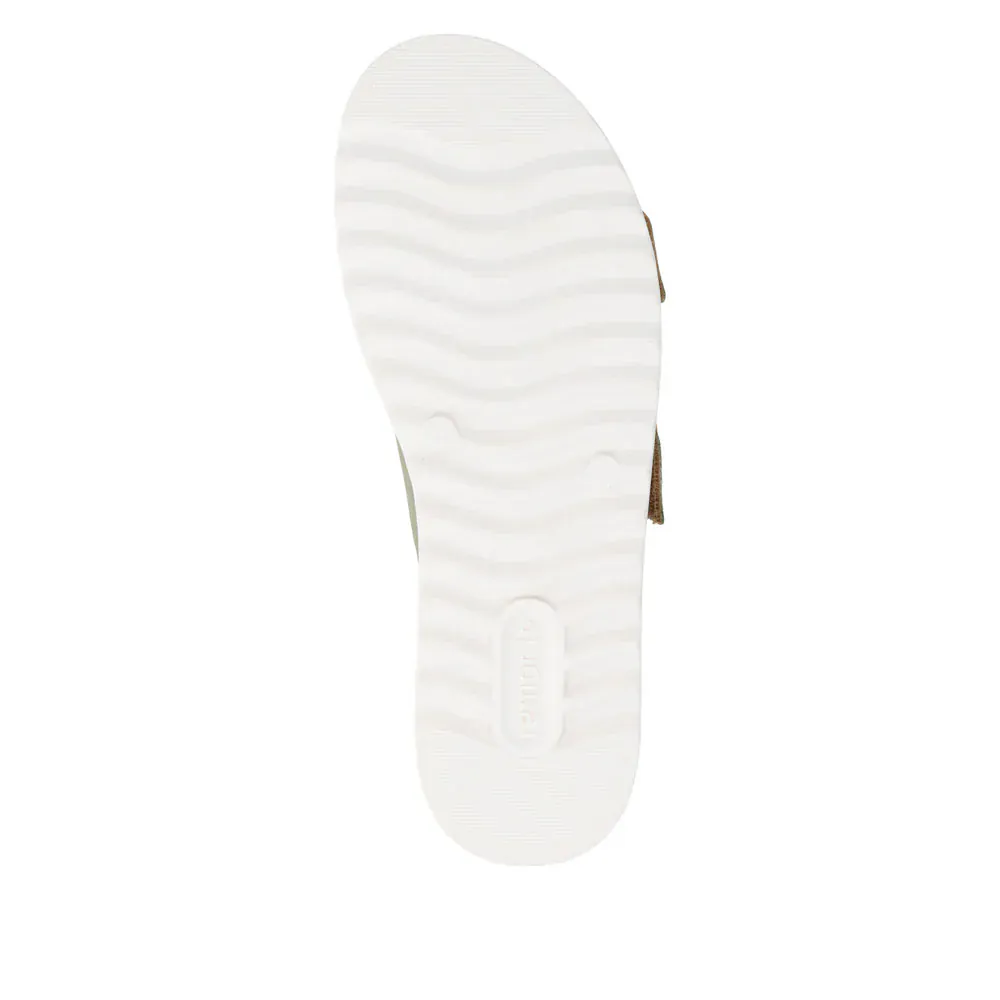 Remonte Women's D0Q66-52 Wedge Slides- Green - Image 8