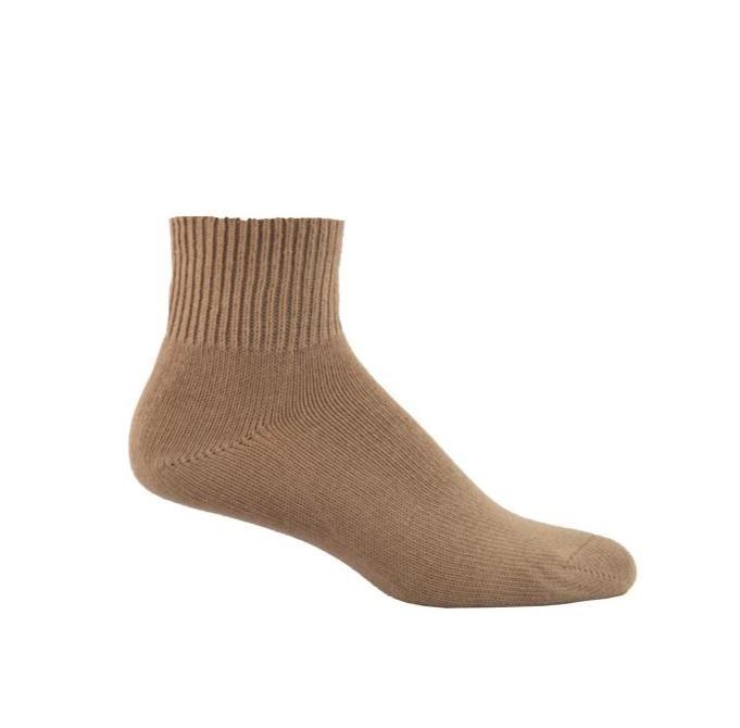 Simcan Unisex Comfort Diabetic Lo-Rise Socks- Sand