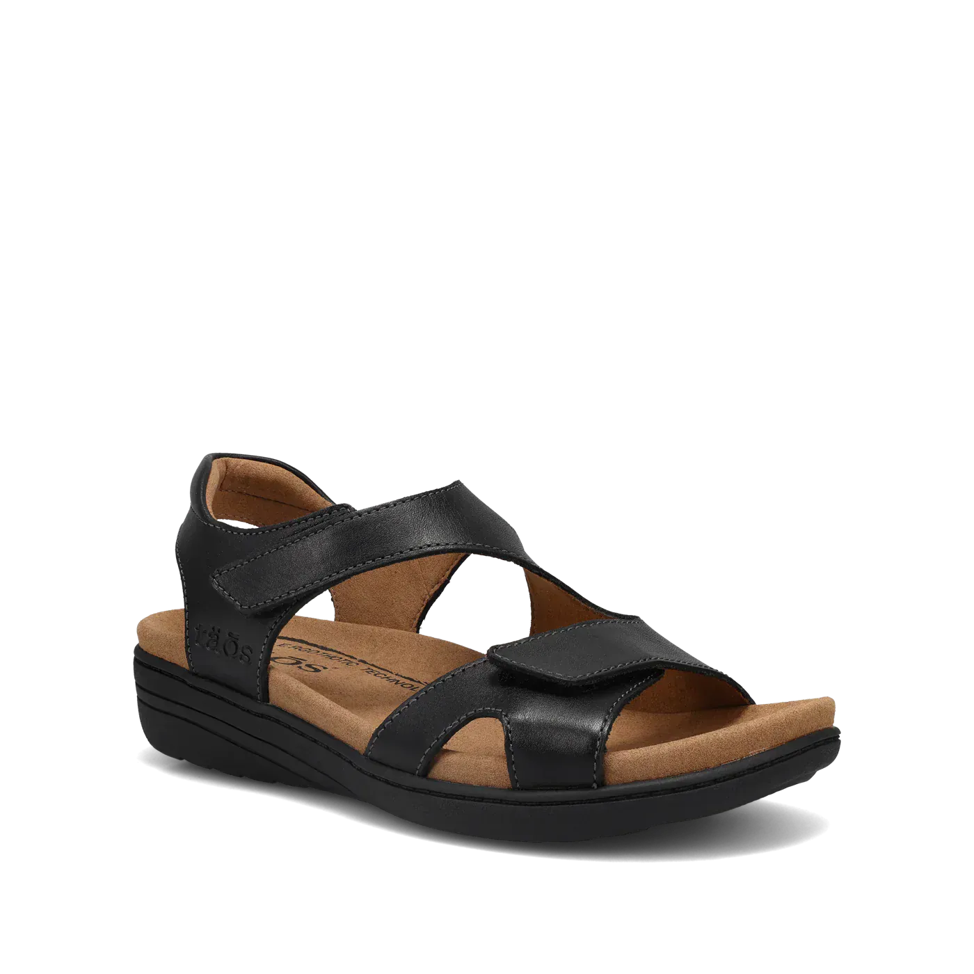 Taos Womens Serene Sandals- Black - Image 2