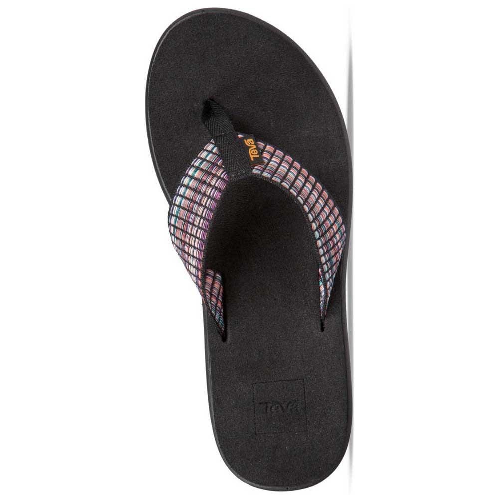Teva Women's Voya Flips- Bar Street Black - Image 4