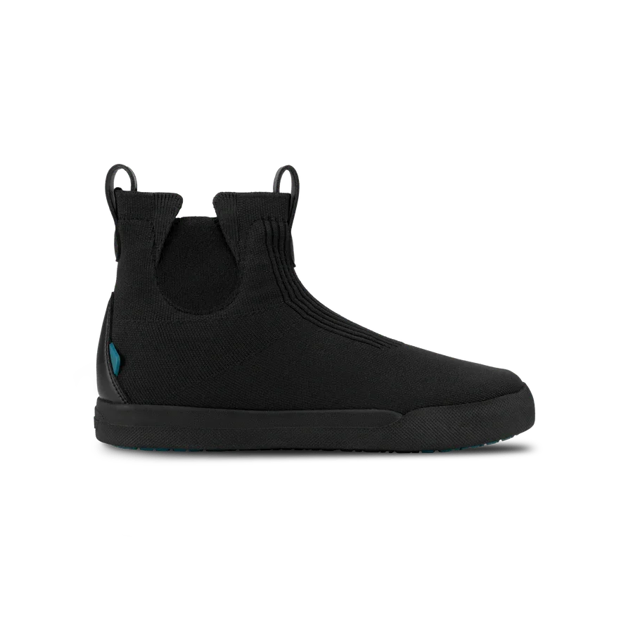 Vessi Men's Weekend Chelsea Boots- Asphalt Black on Black