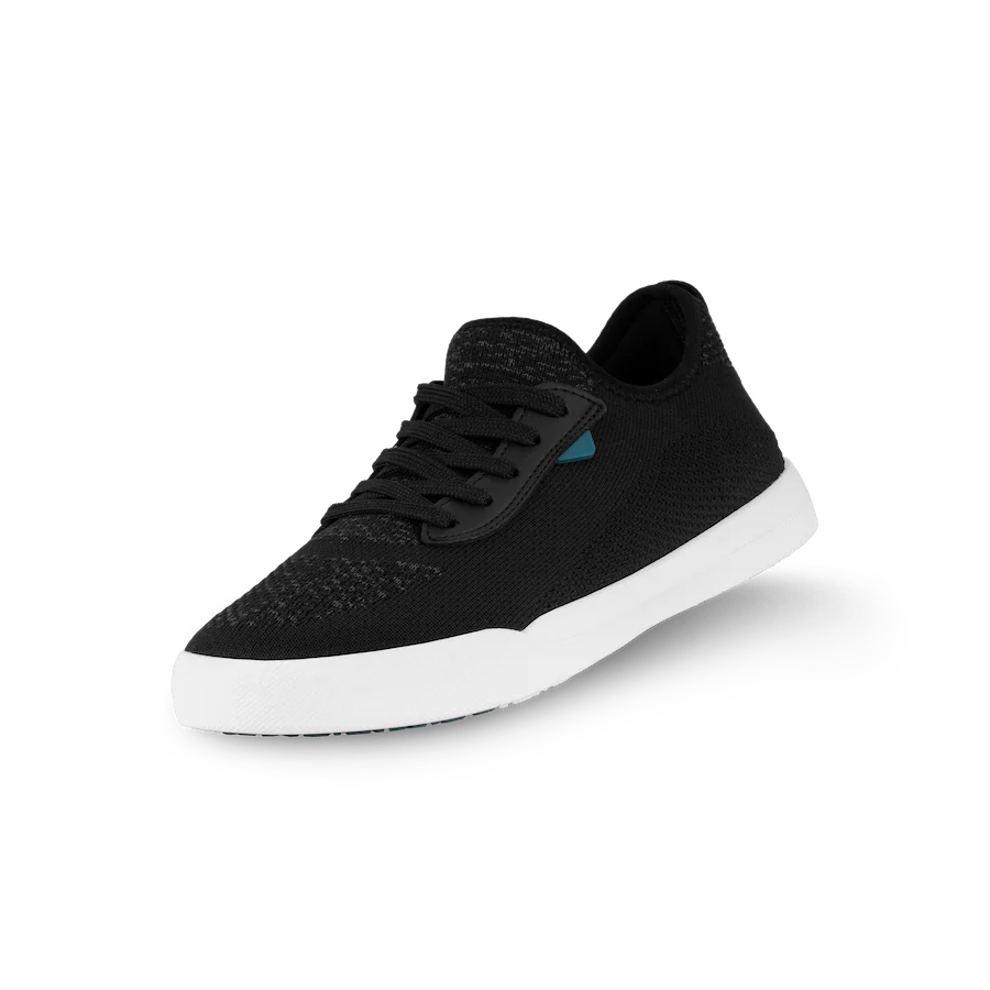 Vessi Women's Weekend Sneakers- Asphalt Black - Image 2