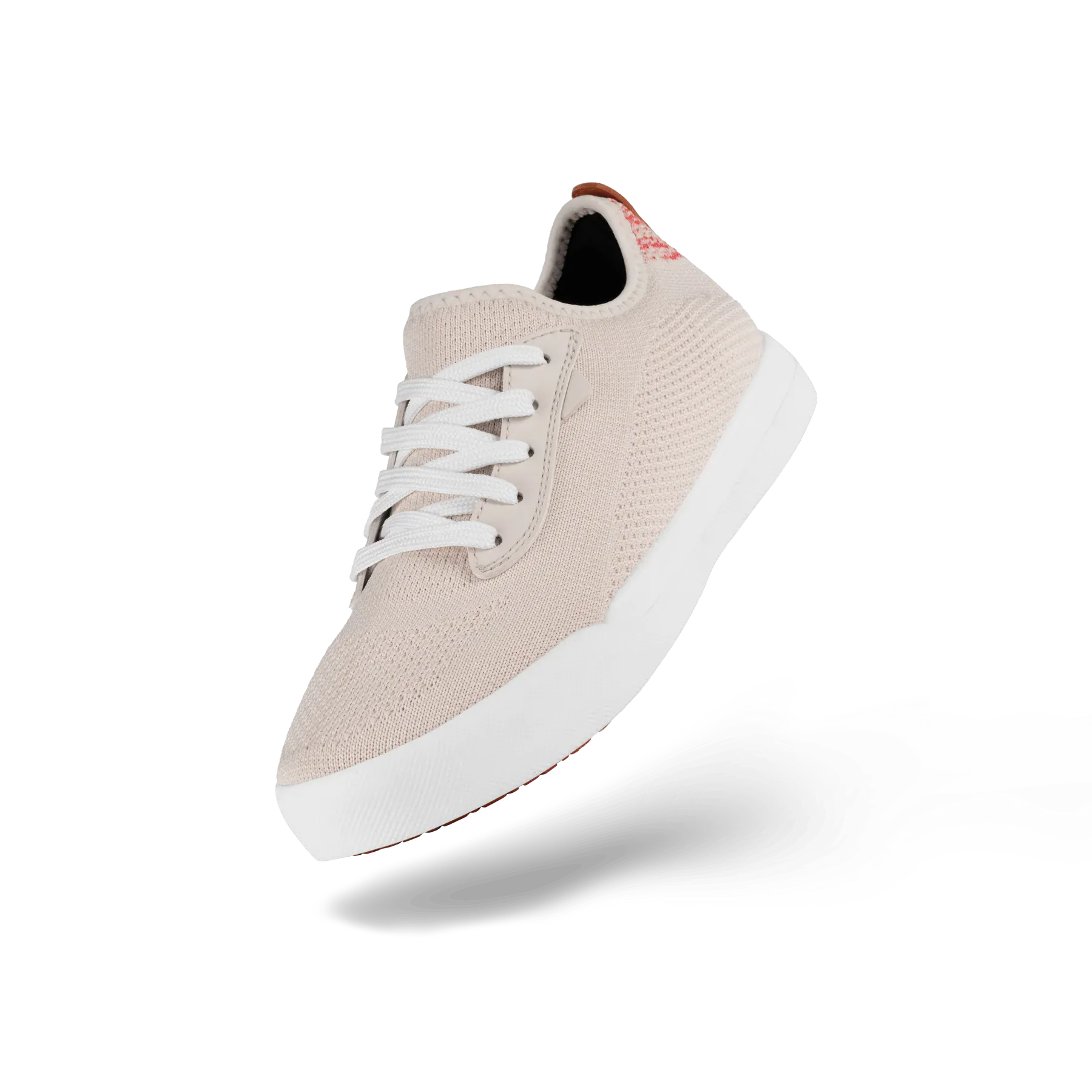 Vessi Women's Weekend Sneakers- Shell / Berry - Image 2