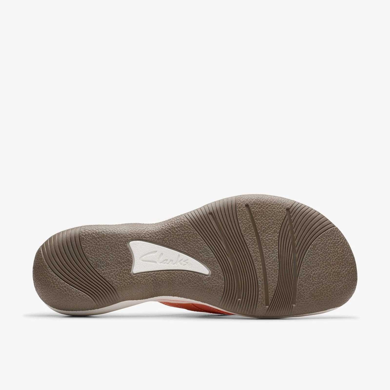 Clarks Women's Breeze Sea Flips- Tangerine - Image 4